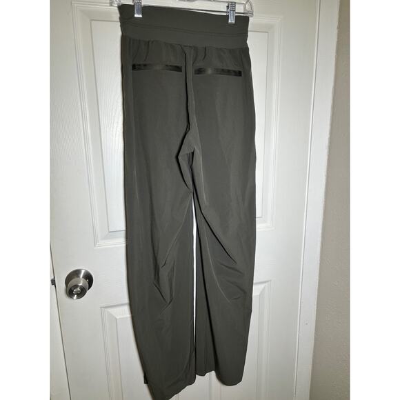 Athleta Nolita Wide Leg Pants Mountain Olive Green SZ 4 - Picture 5 of 5